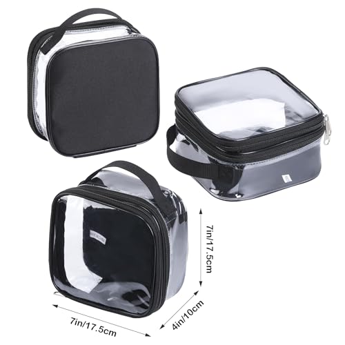 Neceser aprobado por la TSA con bolsa transparente, bolsa de