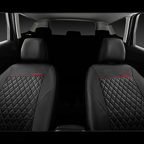 CAR PASS Funda acolchada de cuero para asiento de dos asient