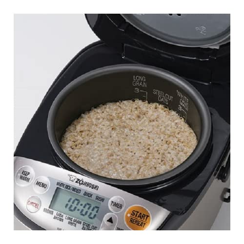 Zojirushi ns-lgc05 X B Micom Arrocera y calentador inoxidabl