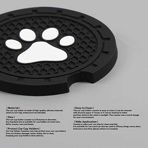 2 paquetes de portavasos para automóvil, portavasos de autom