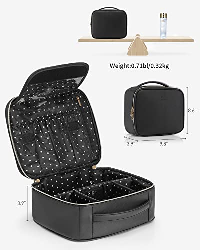 Vlando - Organizador de viaje para maquillaje, bolsa de alma