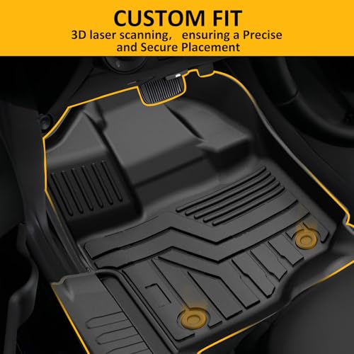 Falafa Alfombrillas para Ford F-150/2022-2025 F150 Lightning
