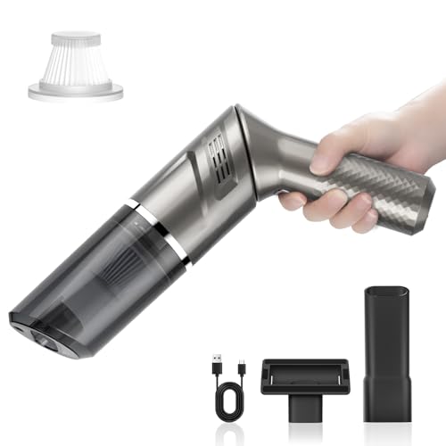 Aspiradora portátil inalámbrica de 120 W/12 kPa de alta pote