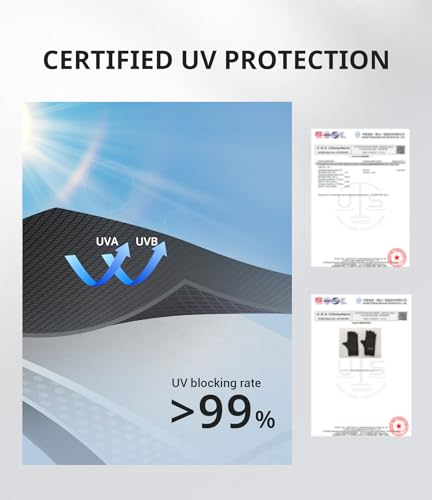 AIRSEE Guantes de protección UV de alta calidad para manicur