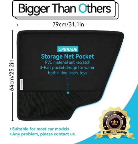 Durapower Protector de puerta de automóvil para perro, paque