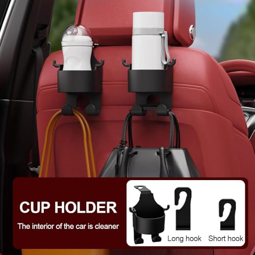 2024 Nuevo 3 en 1 Gancho de coche para asiento trasero de au