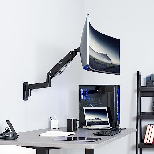 VIVO Brazo de monitor de aluminio de alta calidad para panta