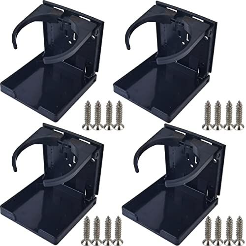 NSBELL 4 soportes ajustables plegables para bebidas, soporte