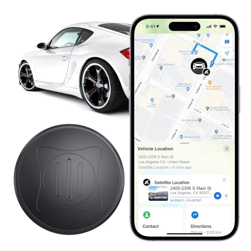 Rastreador GPS para vehículos, Mini localizador magnético de