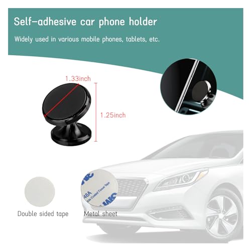 Augeny Soporte magnético para teléfono celular, 360 grados,