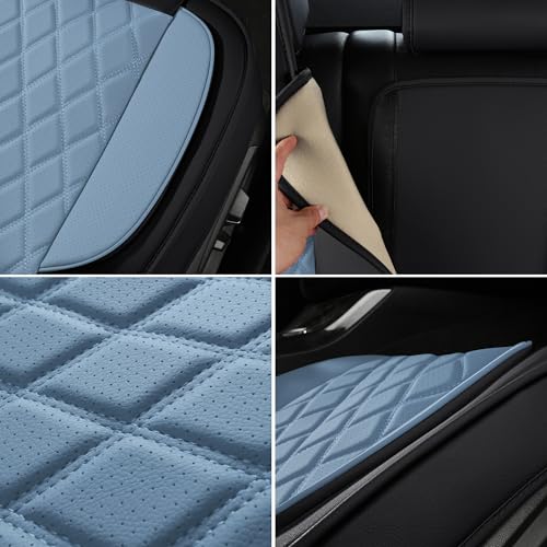 LINGVIDO Fundas universales de cuero impermeable para asient