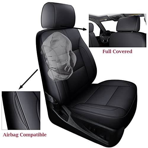Coverado Chevy Silverado Juego completo de fundas de asiento