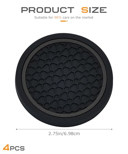 4 posavasos para automóvil, posavasos para automóvil, portav