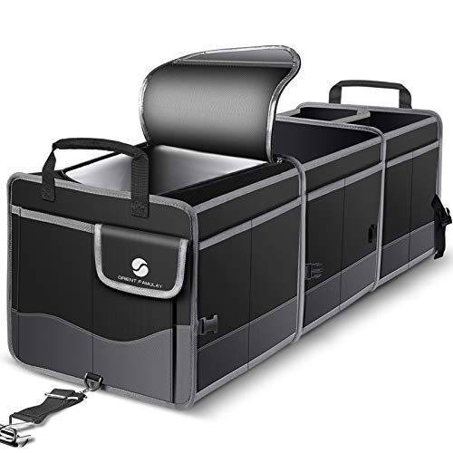 Organizador de maletero con refrigerador, contenedor de alma