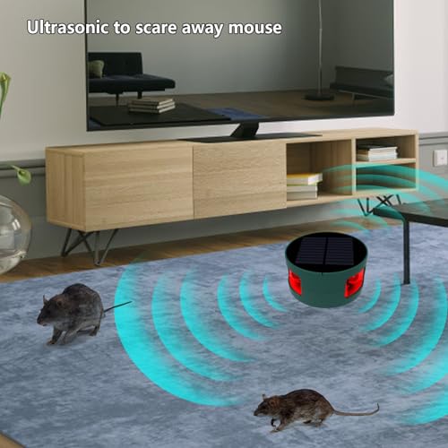 HULPPRE Alarma solar con sensor de movimiento para interiore
