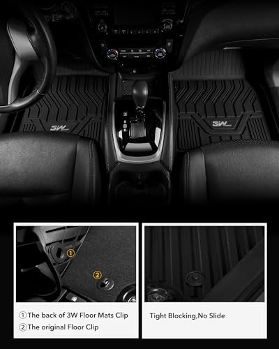 3W Alfombrillas y alfombrillas de carga para Nissan Rogue 20