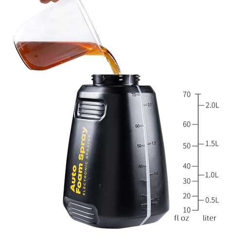 Pulverizador eléctrico de espuma de 2 litros, cañón de espum