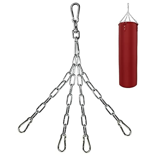 Yes4All Percha para saco de boxeo, cadena giratoria de acero