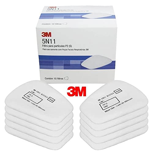 3M Filtro respirador N95, 5N11, desechable, ayuda a proteger