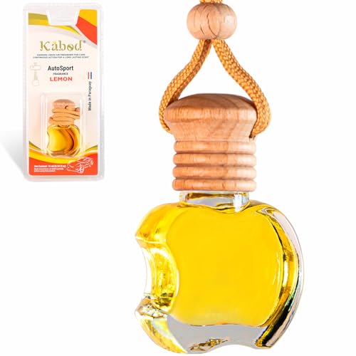 Kabod Ambientador colgante de limón para automóvil, 0.3 fl o