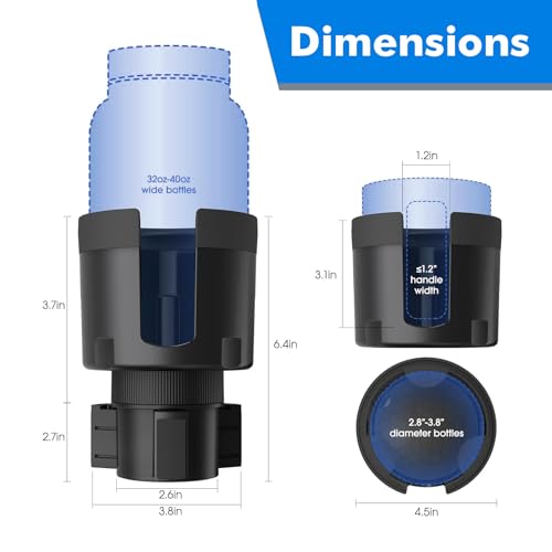 AZHANIU - Expansor de portavasos para automóvil con opción d