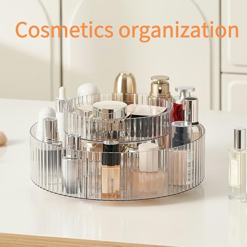 vacane Organizador de plástico Lazy Susan, plato giratorio d