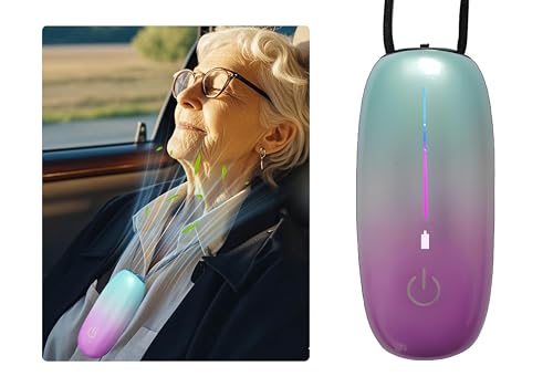 Purificador de aire portátil - Collar ionizador personal por