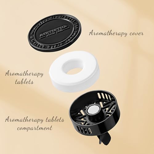 2 paquetes de clips de ventilación personalizados para ambie