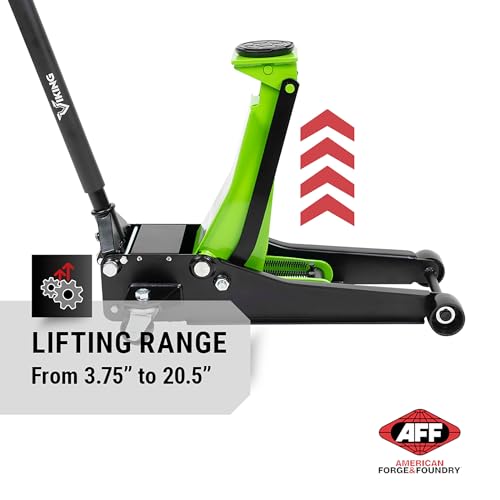 AFF Viking - Gato de piso de 3,5 toneladas - Gato de coche d