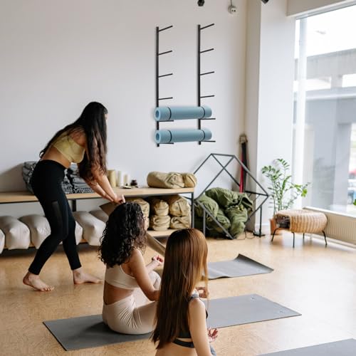 Yoga Mat Holder Wall Mount Yoga Mat Storage Holder Yoga Mat