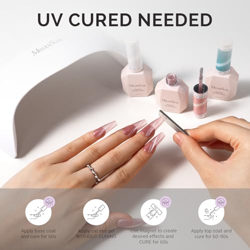 MelodySusie Jeweliver - Esmalte de uñas en gel de ojo de gat