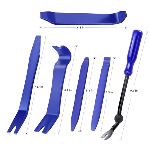 Kit de herramientas de eliminación de moldura automática,6 p