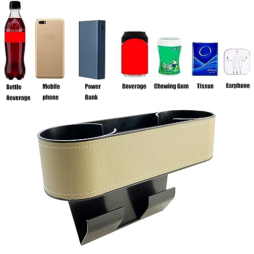 Portavasos para organizador de espacio de asiento de automóv