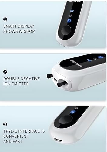 Purificador de aire portátil, generador de iones negativos p