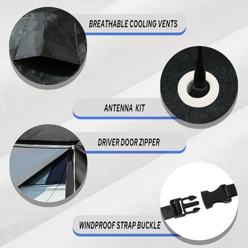 Funda impermeable de 10 capas para automóvil para todo tipo