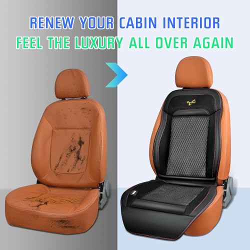 Funda de asiento de coche refrescante con masaje, 12 V-24 V,