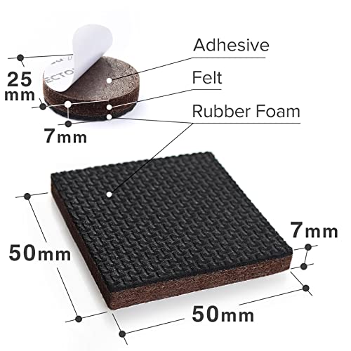 X-Protector Almohadillas antideslizantes para muebles para s