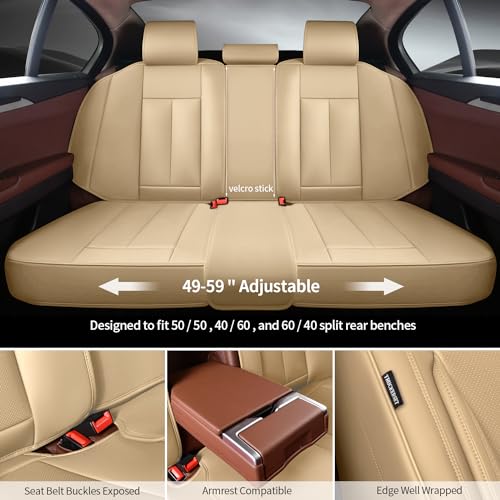 Juego completo de fundas de asiento de automóvil, funda de c
