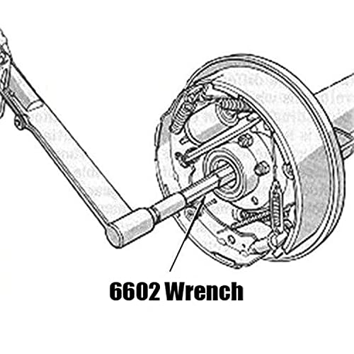 Llave de precarga de rodamiento diferencial 6602 compatible