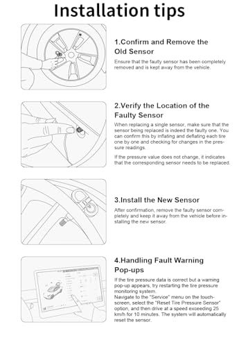 Tesla BLE - Sensor Bluetooth TPMS para monitor de presión de