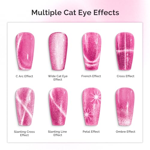 MelodySusie Imán de uñas 5 en 1, imán multifuncional de esma