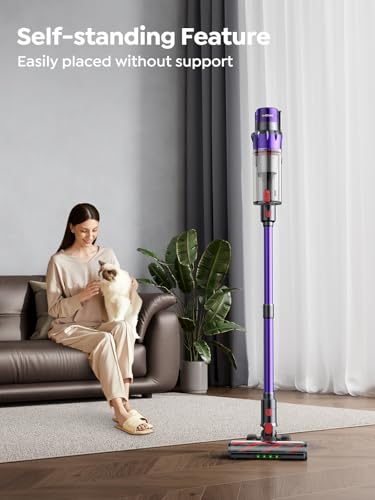 Aspiradora inalámbrica, 550 W 45 KPA 60 minutos de tiempo de