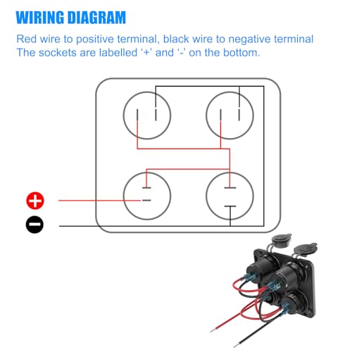 Enchufe USB de 12 voltios, accesorio RV de 12 V, panel de in