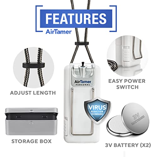 AirTamer A302 | Pequeño purificador de aire personal y portá