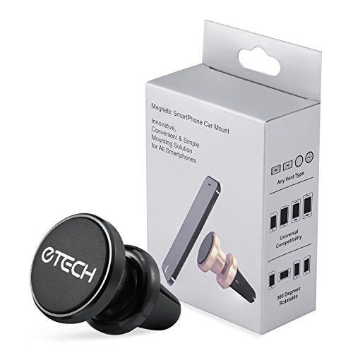 Soporte magnético para teléfono para automóvil, eTECH Magnet
