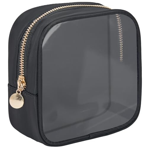 Bolsa de cosméticos transparente, mini bolsa de maquillaje p