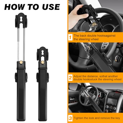 Cerradura de volante antirrobo para dispositivo de automóvil