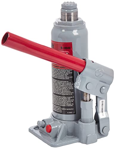 Pro-Lift b-004d Botella hidráulica gris (Jack – Capacidad de
