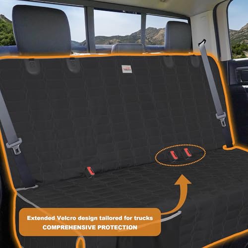 Funda de asiento de coche para perro para asiento trasero, f