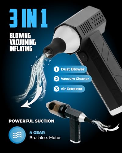 Aspirador portátil para automóvil "CrossClean 2 en 1 Aspirad